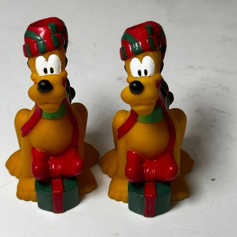9 Disney's Mickey Mouse EZ Light Illuminated Ornaments Minnie, Donald Duck,Pluto
